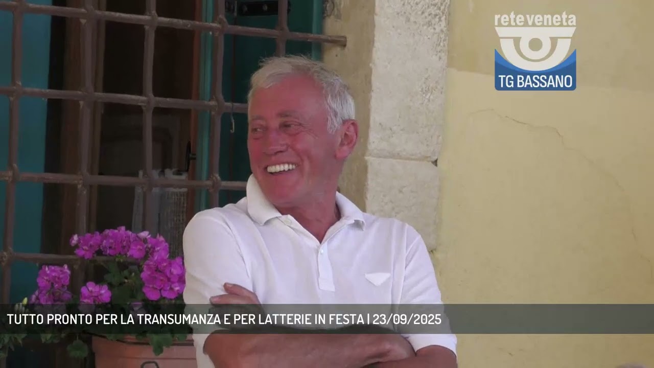 TUTTO PRONTO PER LA TRANSUMANZA E PER LATTERIE IN FESTA | 23/09/2025