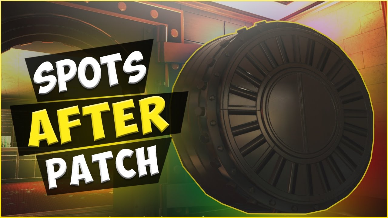 Best Hiding Spots *After Patch* ( Rainbow Six : Siege )