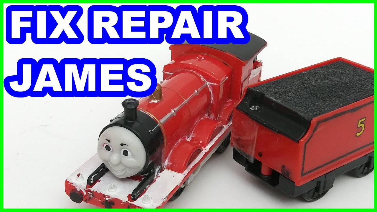 Thomas and friends Fix rewire James Trackmaster (Australia) Thomas y sus amigos