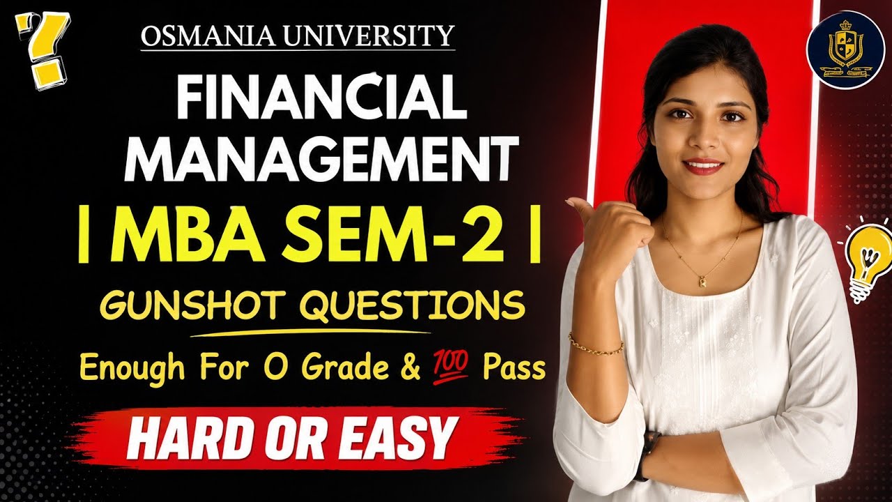 ФМ | ФИНАНСОВЫЙ МЕНЕДЖМЕНТ | ВАЖНЫЕ ВОПРОСЫ | MBA | 2-Й СЕМЕСТР | ОСМАНИЙСКИЙ УНИВЕРСИТЕТ @shivan...