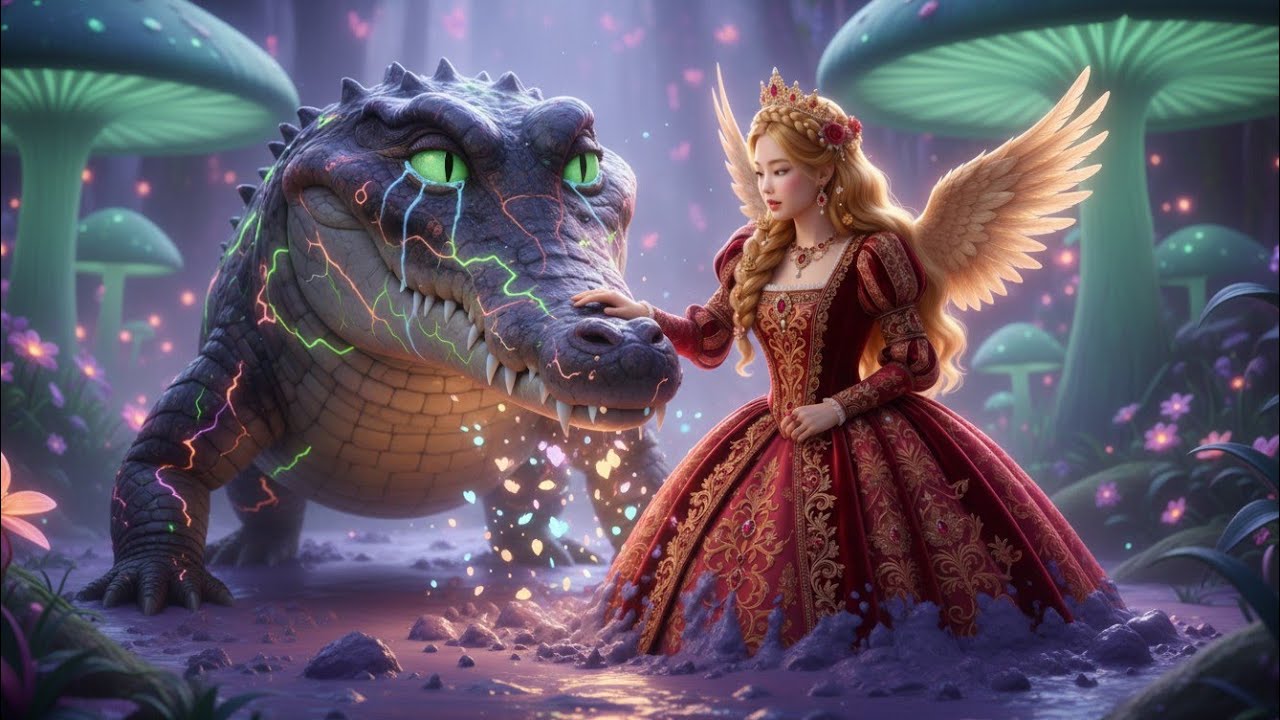 Dust keeper Fairy and Massive Crocodile | |Bed Time stories 