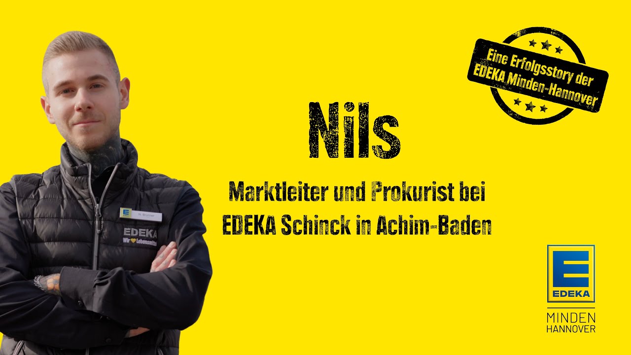 Vom Aushilfsjob im Packdienst zum Marktleiter – eine EDEKA-Erfolgsstory
