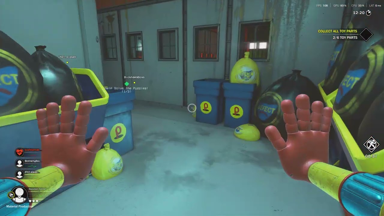 Project Playtime #2 noob gameplay