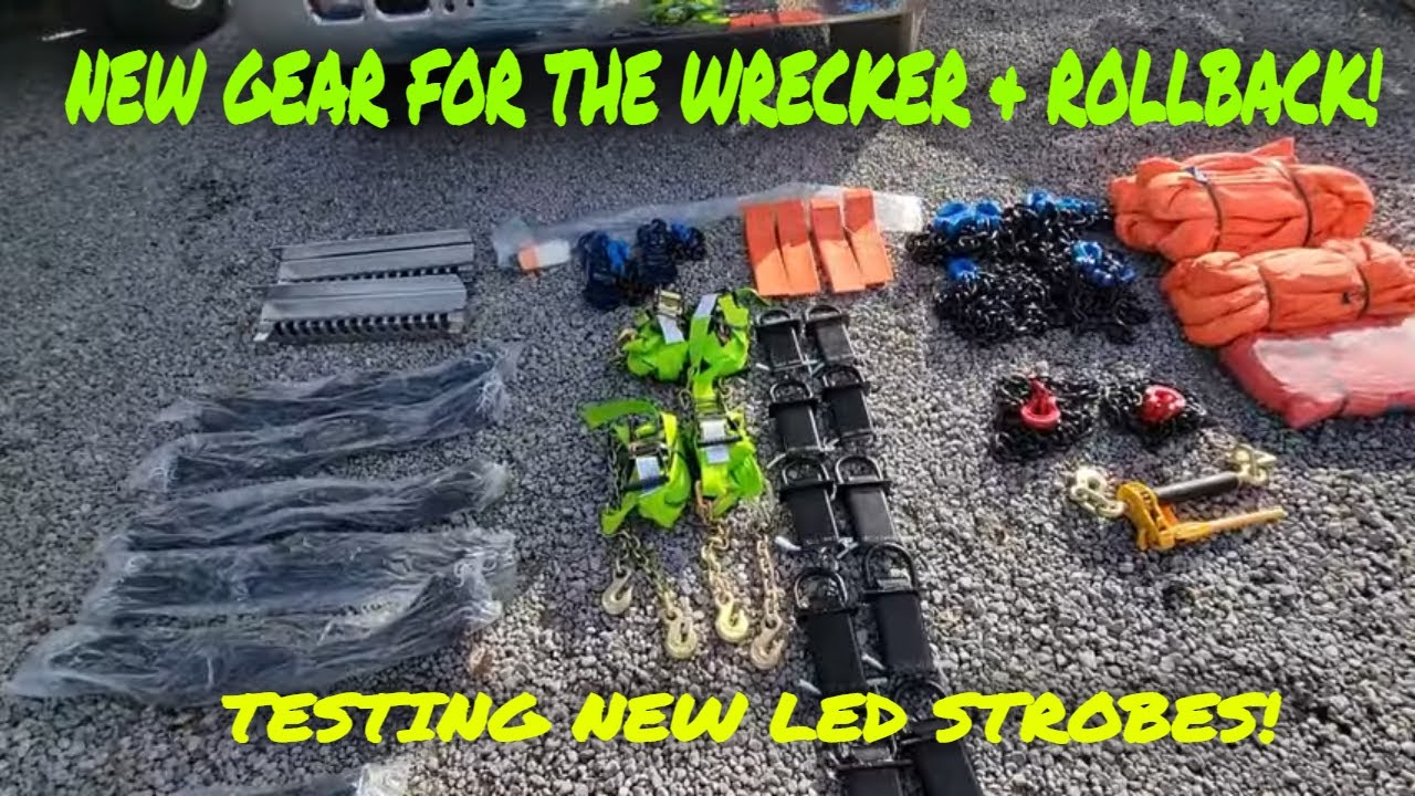 8100 WRECKER PT5. NEW GEAR FROM MYTEE PRODUCTS AND LOTS OF LIGHTS!
