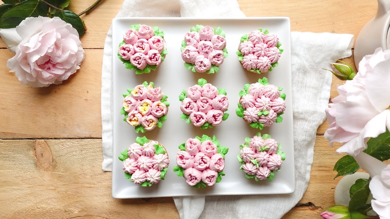 Recette Cupcakes Fleurs