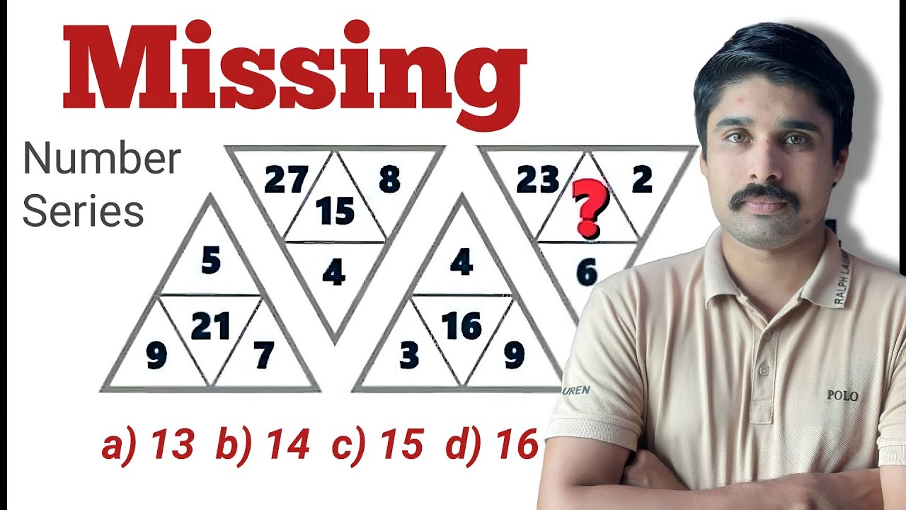 Missing Number Series | Non Verbal Intelligence