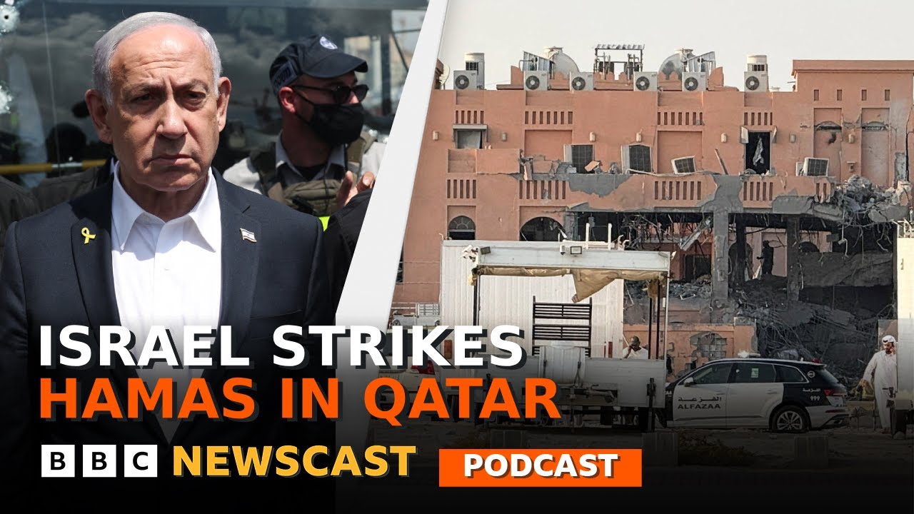 Israel strikes Hamas in Qatar: Is this the end of hopes for a ceasefire? | BBC Newscast