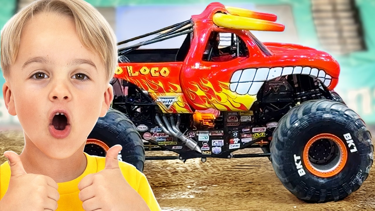Крис и Майк отправляются на шоу MONSTER JAM!