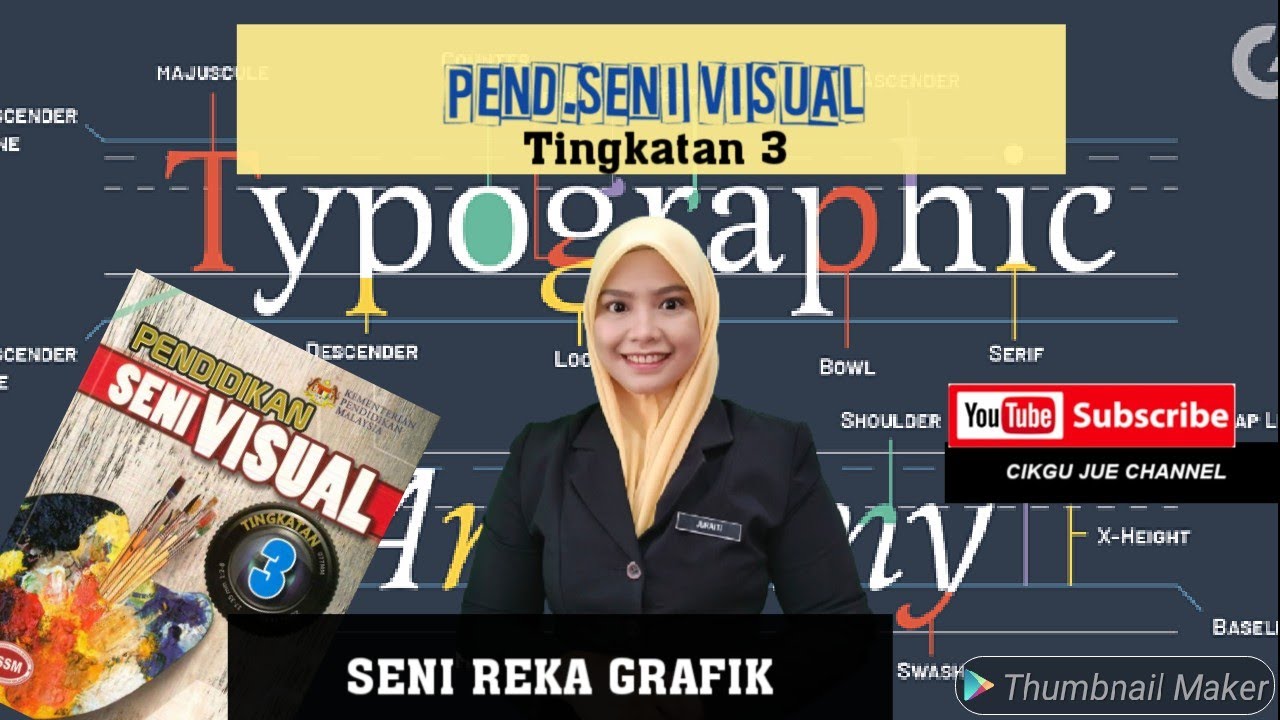 TINGKATAN 3: SENI REKA GRAFIK / TIPOGRAFI ( KSSM)