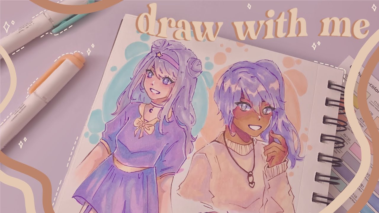 drawing your oc’s #4 // chill draw and chat with me 🌷