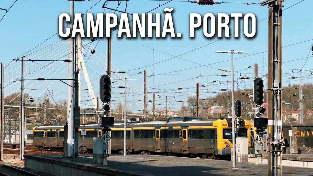Comboios. Campanhã. Porto. Portugal