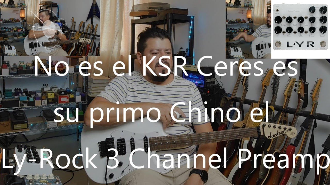No es el KSR Ceres, es su primo el LYR Preamp de 3 canales.