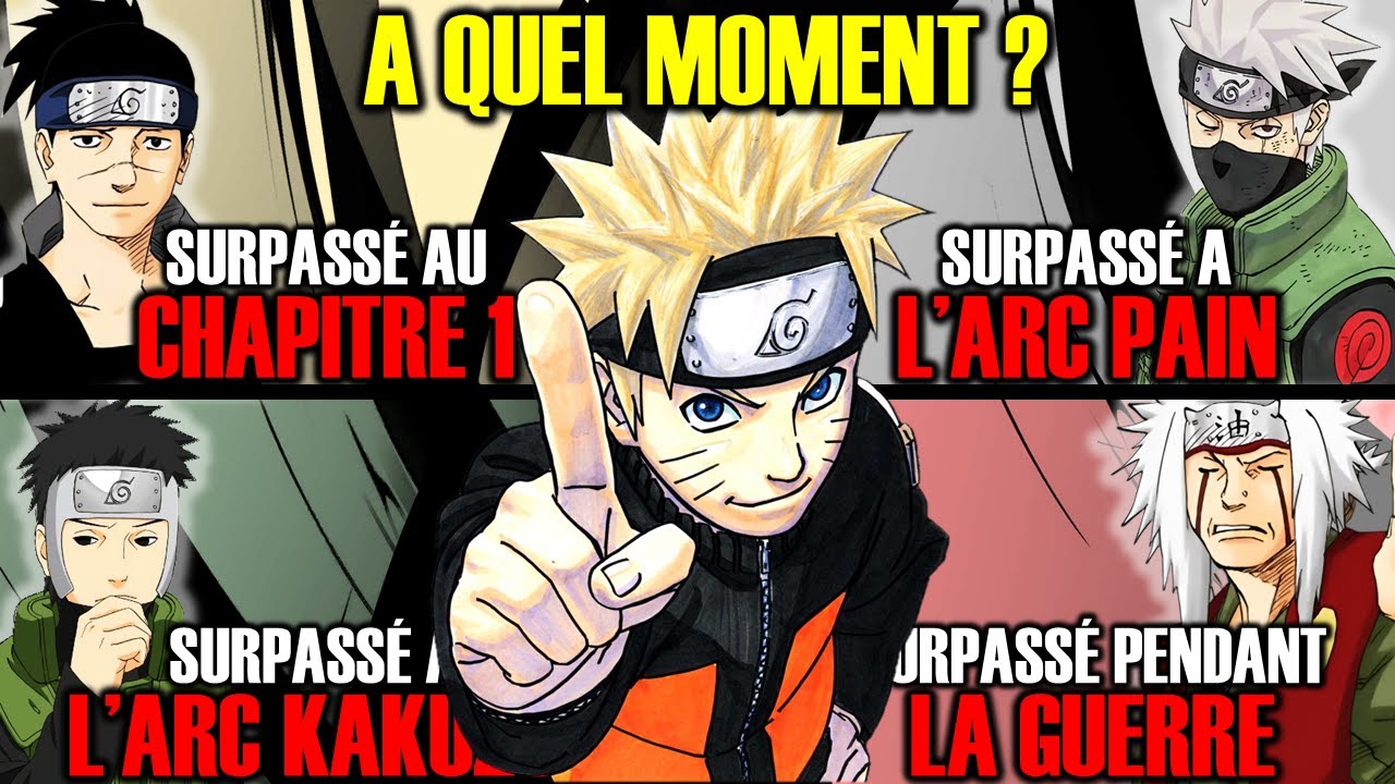 A quel moment Naruto a-t-il SURPASSÉ ses mentors ? 