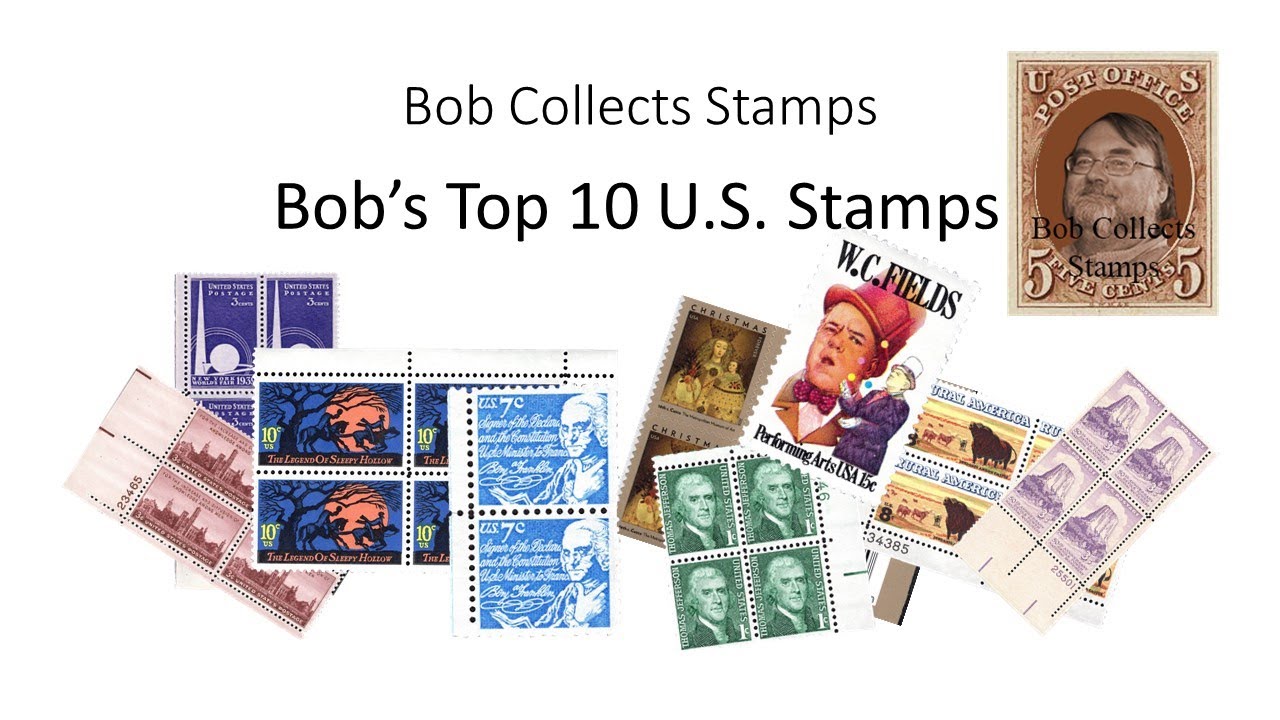 Bob's Top Ten US stamps