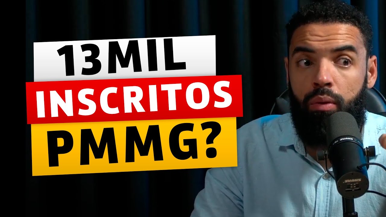 QUANTIDADE DE INSCRITOS NA PMMG ATÉ O MOMENTO!