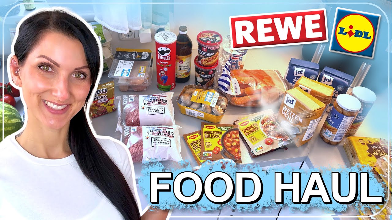 💸 JUNK FOOD für 150€ | LIDL +Einkauf Rewe FOOD HAUL | Frühlingsrolina