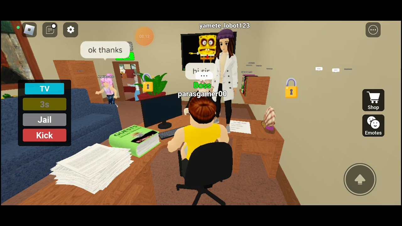 becoming a boss in the interview roblox