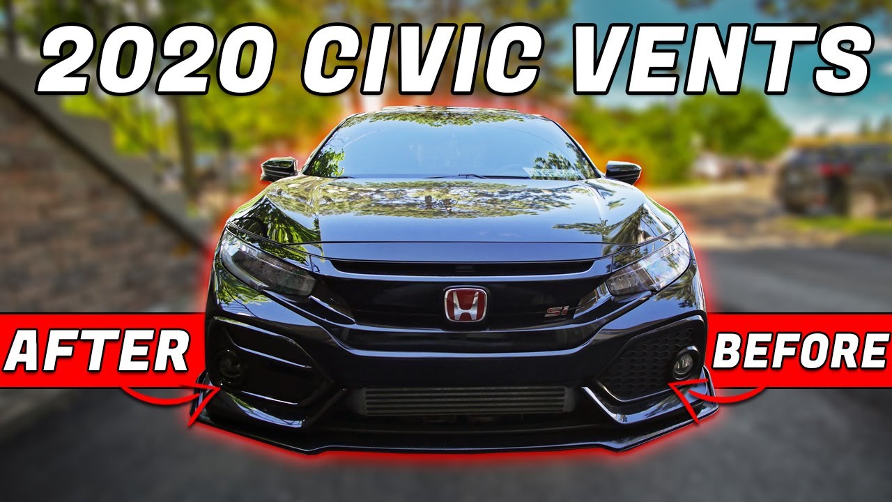 2020 Honda Civic Bumper Garnish Install (10th Gen Civic)