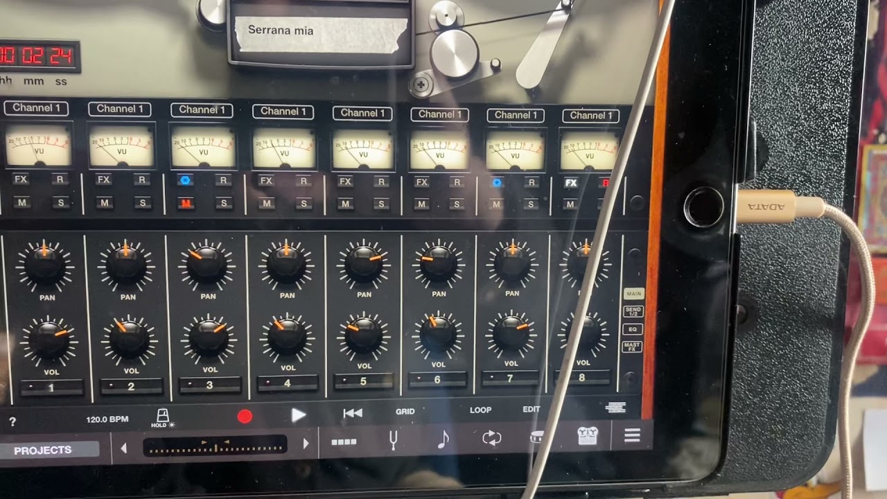 Serrana mia  Backing track by César Plata #amplitube