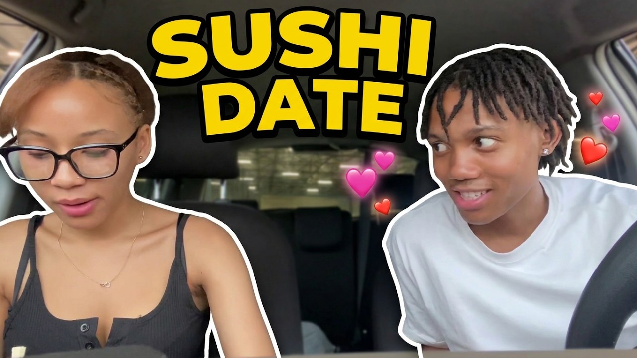 I Took Her On A Sushi Date… Then Asked Her To Be My Valentine 💘 