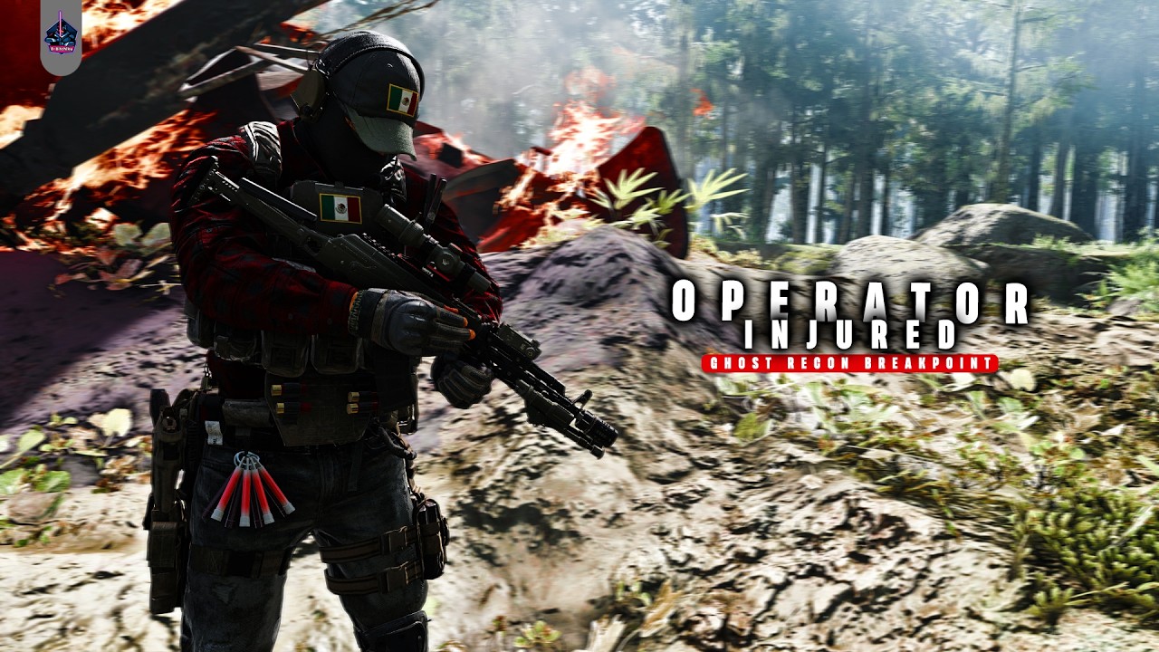 Mexican Special Forces vs Sicarios | Operator Gets Injured in Ghost Recon Breakpoint