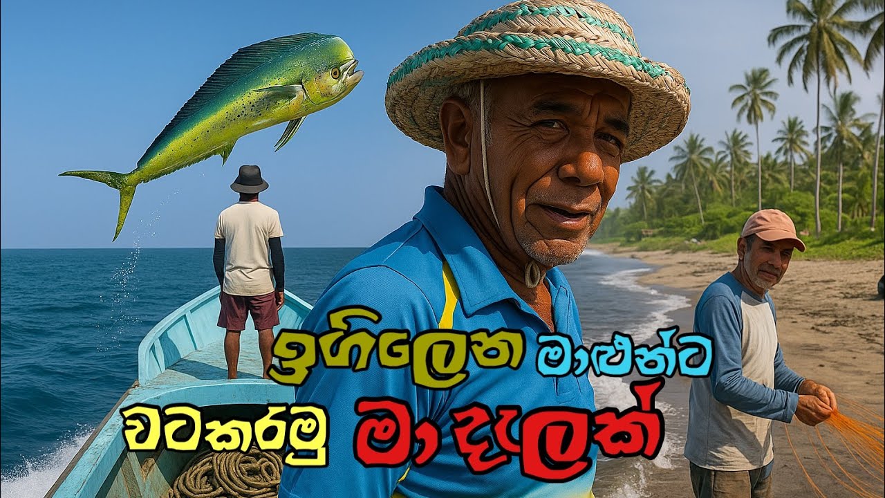 ලේක්කු පිරුණු මා දැල් | පුංචි වැල්ලෙ බරටම අදින මා දැල් (02 කොටස)@SLfoodsacademy ​ #fishingvideo 