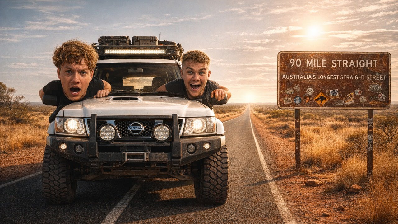 Driving AUSTRALIA´S longest STRAIGHT ROAD | WORK AND TRAVEL AUSTRALIA 🇦🇺🌏EP. 15