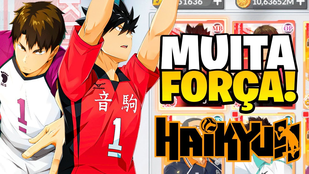 RUMO AO TOP GLOBAL e MEU MAIOR UP DE FORÇA no Haikyuu Fly High!