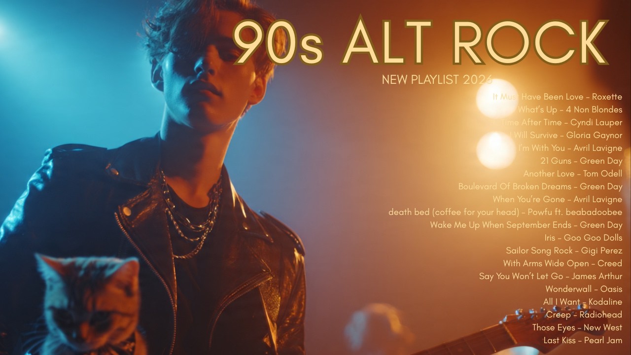 90s Alternative Rock Covers 🎸 | Songs You Grew Up With (Roxette, Green Day, Oasis, Radiohead)