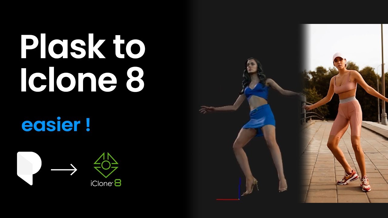 [Plask Mocap Tutorial] Plask to Iclone 8 SEE Update in Quick Tips