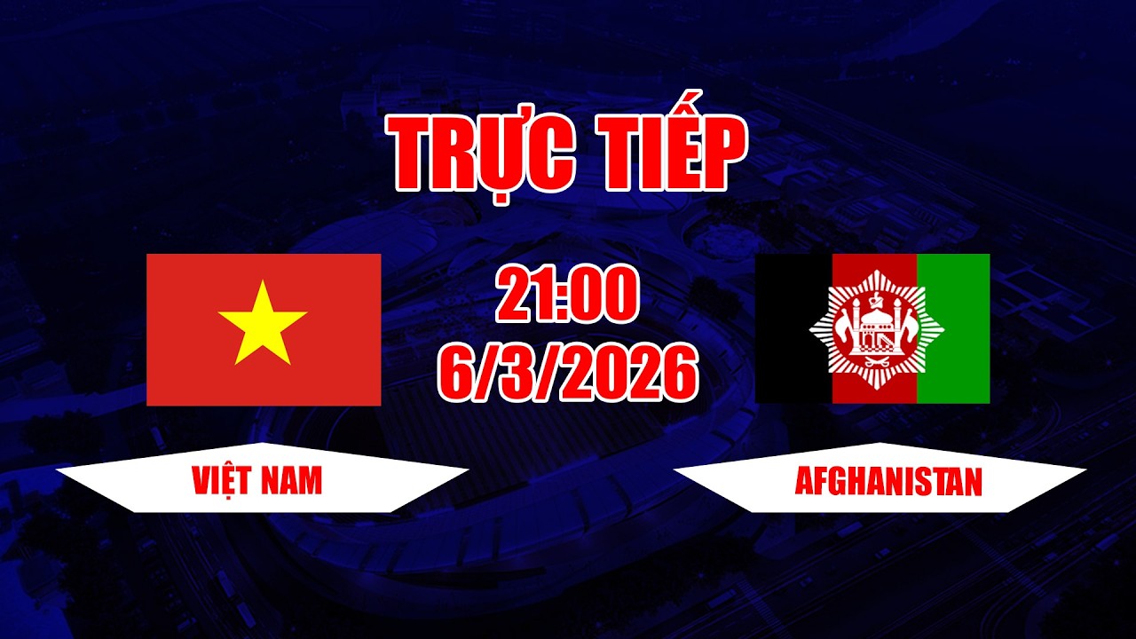 TRỰC TIẾP | Việt Nam - Afghanistan | Cú đúp không tưởng của Tuấn Hải khiến HLV đội bạn choáng váng