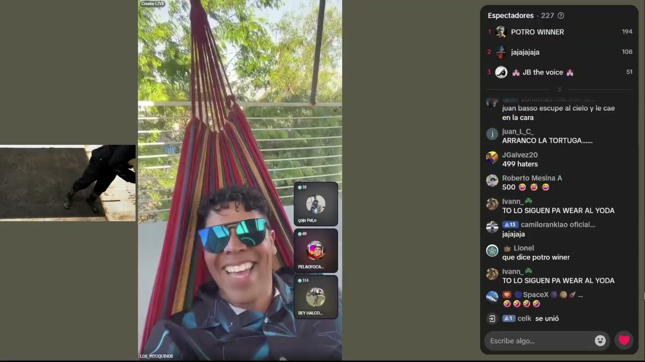 PELAO FOCA Y POTRO WINNER EDUCAN A UN NUEVO SIMPLE COMUNICADOR LAMINE YAMAL.