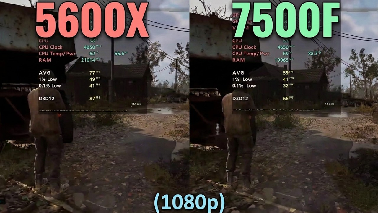 Ryzen 5 7500F vs Ryzen 5 5600X - Worth the Upgrade?
