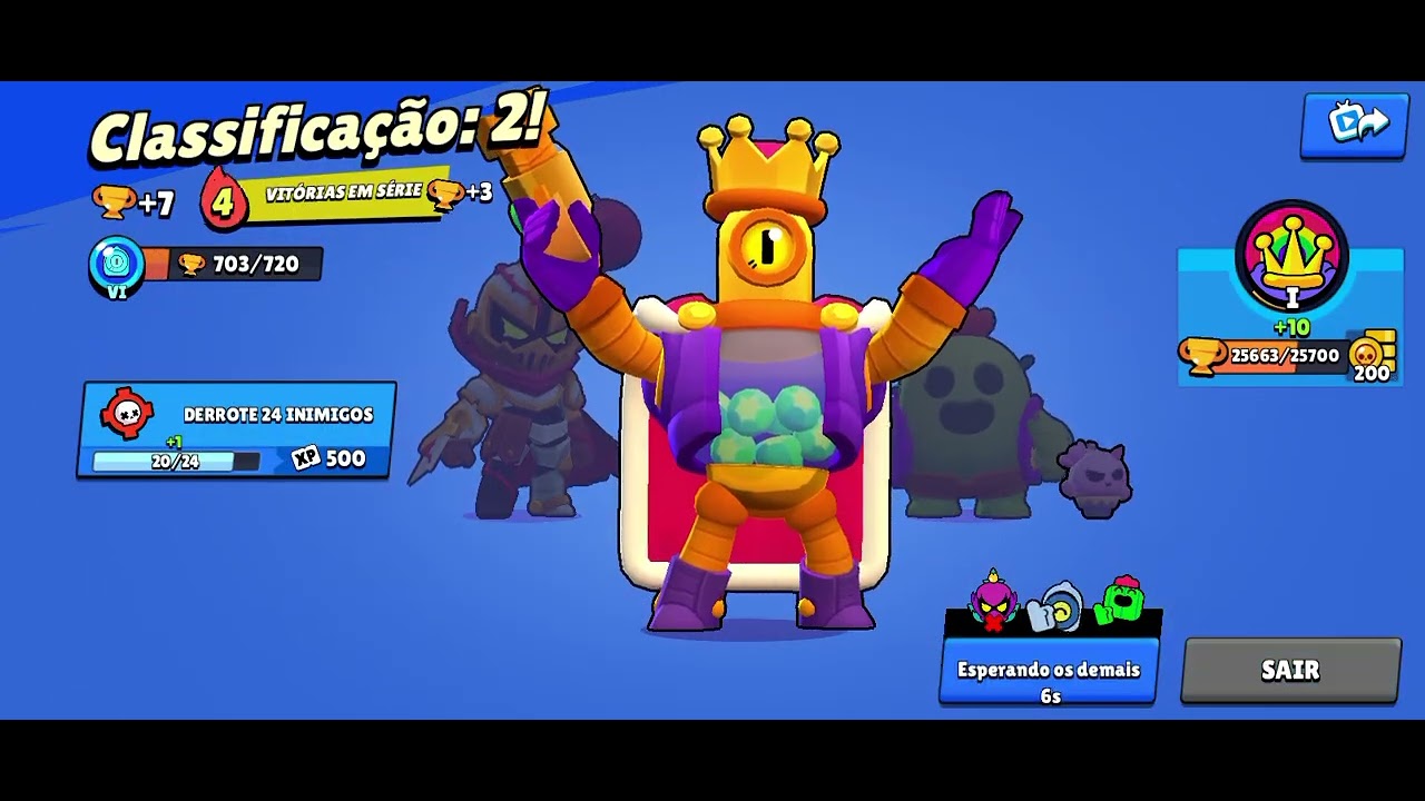 Joguei brawl stars e abrir um istradope ledario e veio sandy