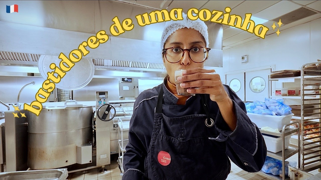 Como é trabalhar na cozinha de um restaurante universitário 🇫🇷