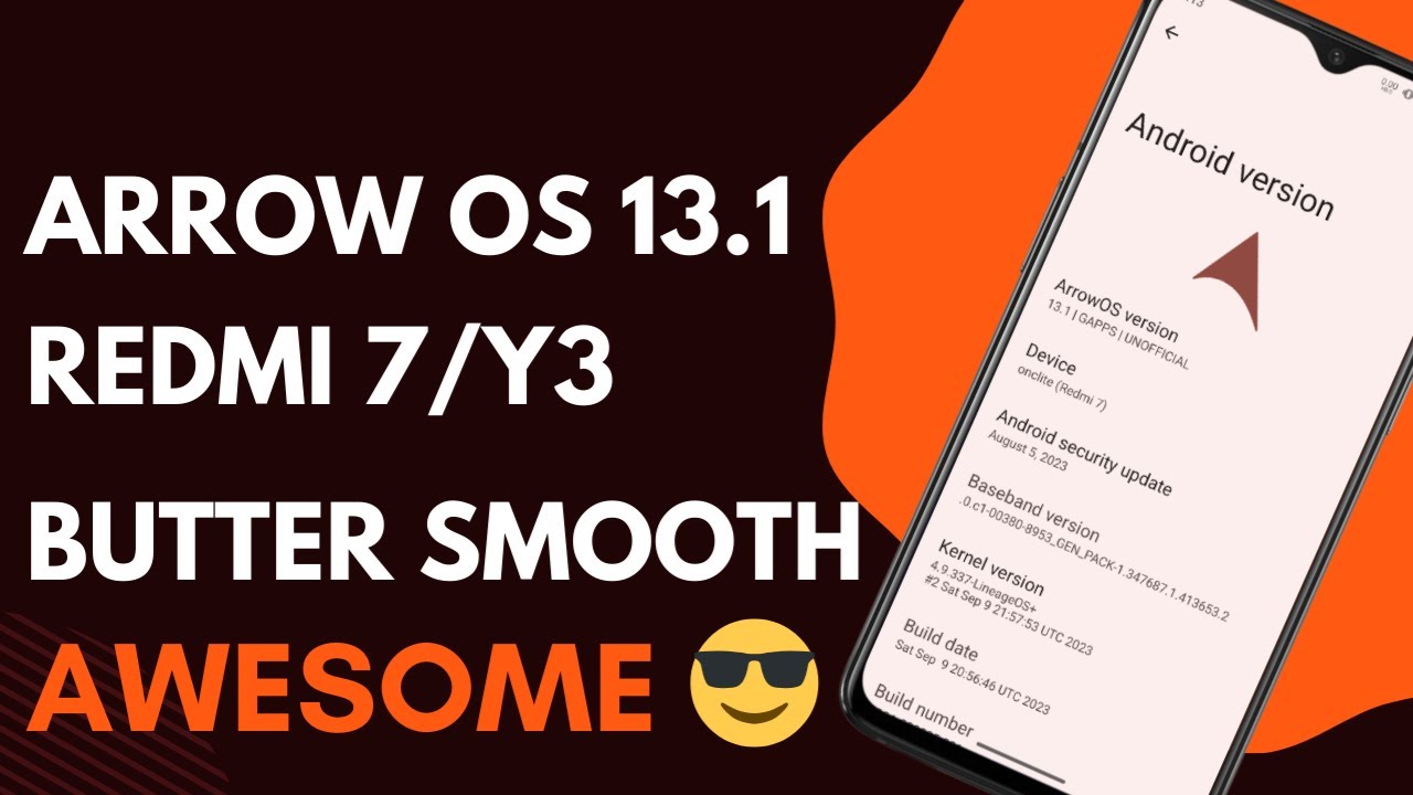 Arrow OS 13.1 Android 13 For Redmi 7/Y3|Butter Smooth|Pure Android experience|Whats New?Arrow Review