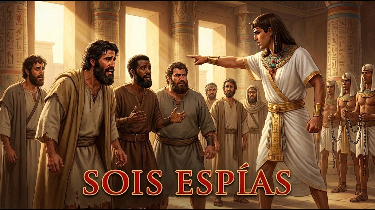¿Castigo o perdón? José decide el destino de sus hermanos | Génesis 42 y 43 Narrado y Dibujado
