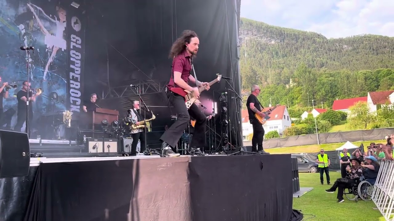 “Levva Livet” med Åge Aleksandersen og Sqmbandet under Glopperock 2025
