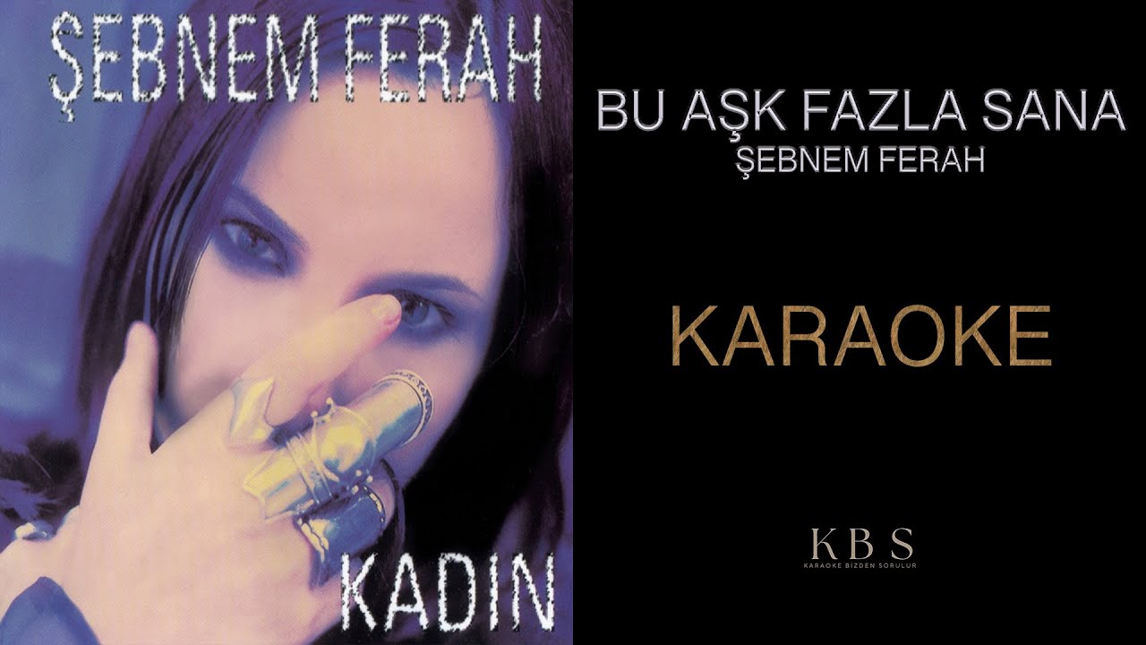Şebnem Ferah - Bu Aşk Fazla Sana | (Klasik Gitar Karaoke)