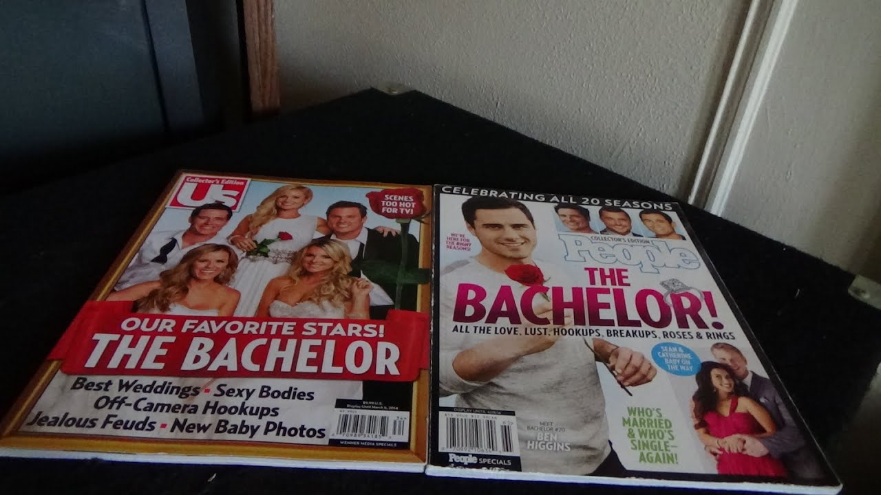 Construction Noise Ees Not Okay! - People/Us Weekly Bachelor Collectors Magazines