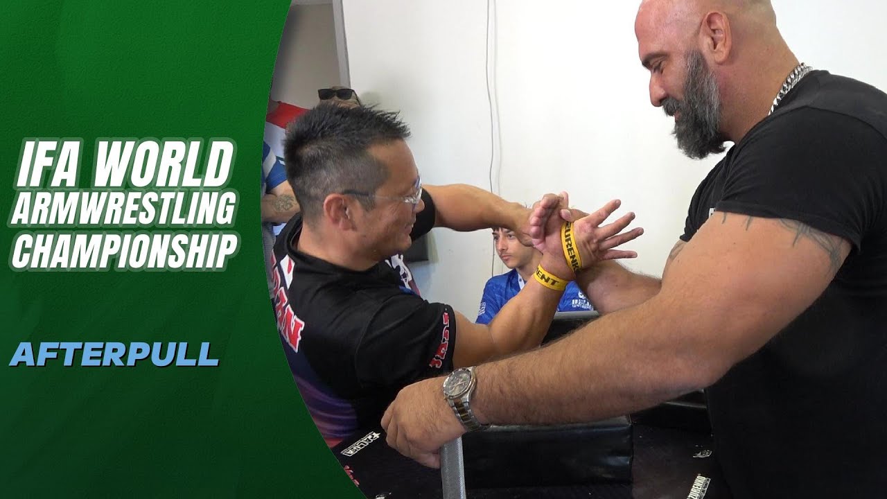 IFA armwrestling championship 2024 afterpull (Juniors & masters)