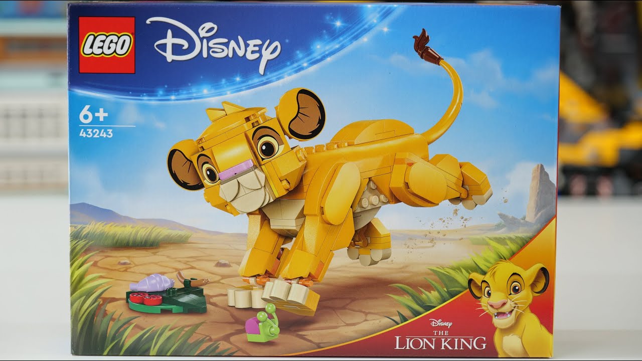 LEGO Disney 43243 Симба, львенок Короля Льва – Обзор скоростной сборки LEGO