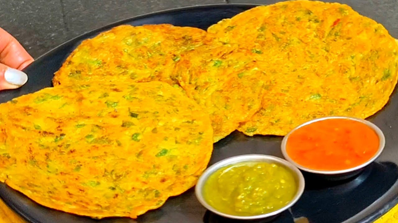 ना आटा गूंथना ना बेलना 5 मिनट में ढेर सारे मेथी के पराठे बनाने का एकदम नया तरीका 😋
