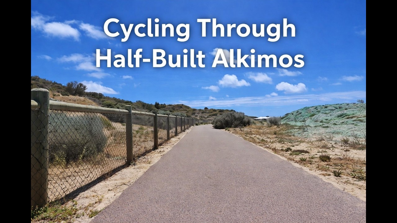 Cycling Through Half-Built Alkimos. Liminal Coastal Estate & Ambient Drone Ride