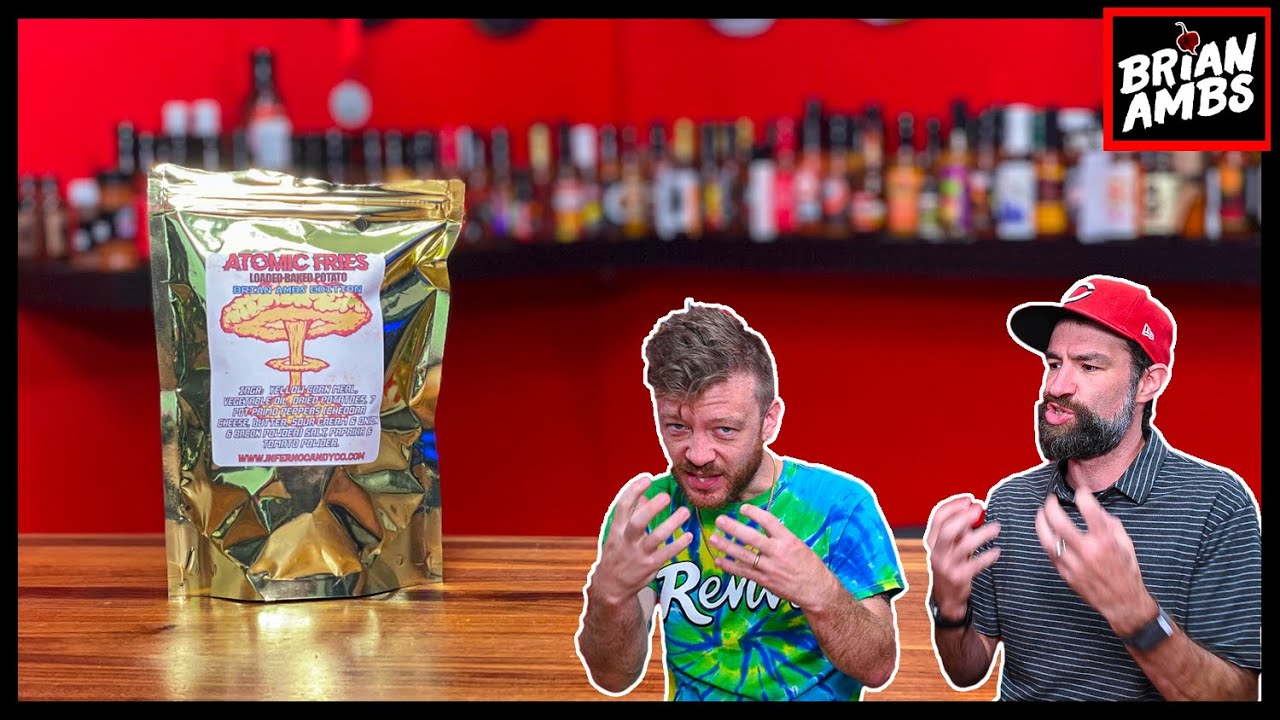 BRUTALLY SPICY ATOMIC FRIES!