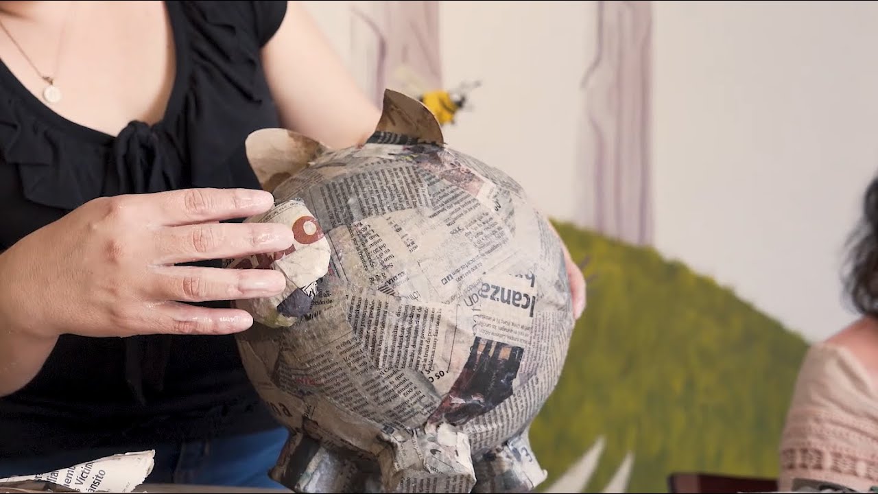 Talleres en casa: Crea tu alcancía en casa
