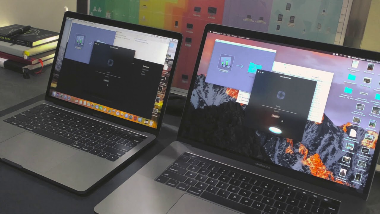 Speedtest: 2018 13 MacBook Pro vs. 2017 15 MacBook Pro