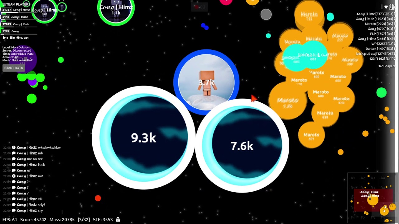 Agar.io Win compilation #11