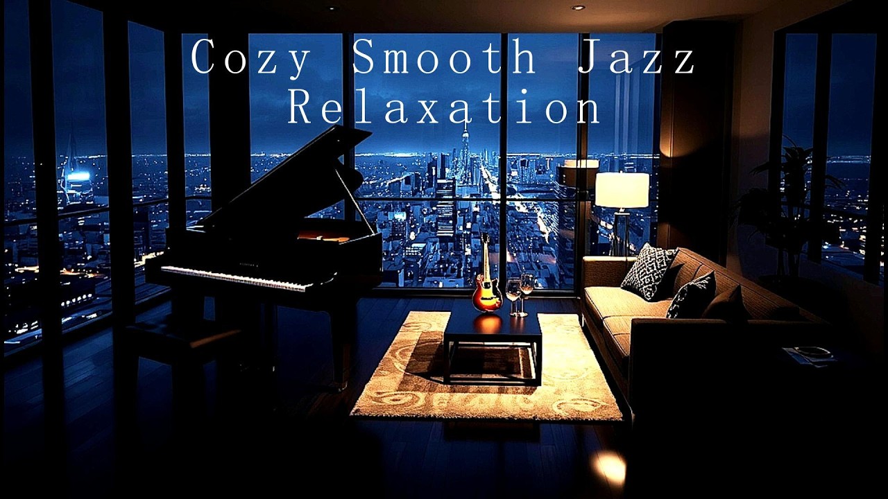 Deep Rest with Cozy Smooth Jazz 90s 🎹 Soft Piano & Guitar Relaxing Music