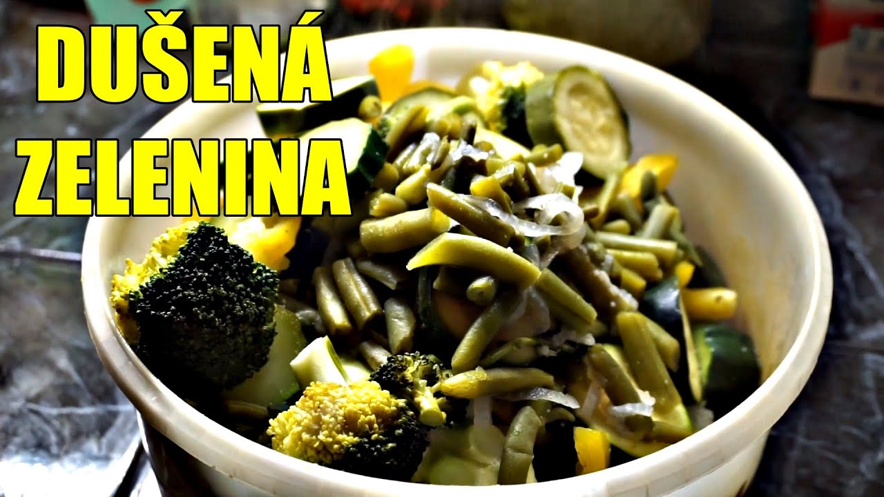 Jak připravit dušenou zeleninu | Brokolice, cuketa, fazolky, paprika